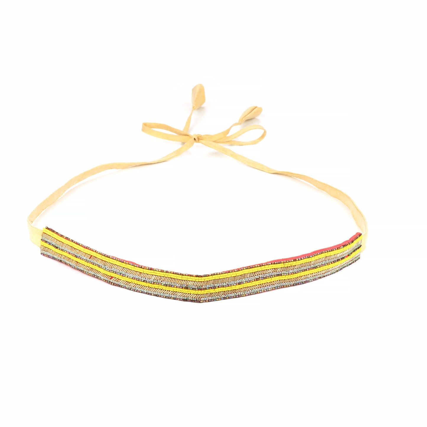 Neon Yellow Saree Belt | Shop Now.
