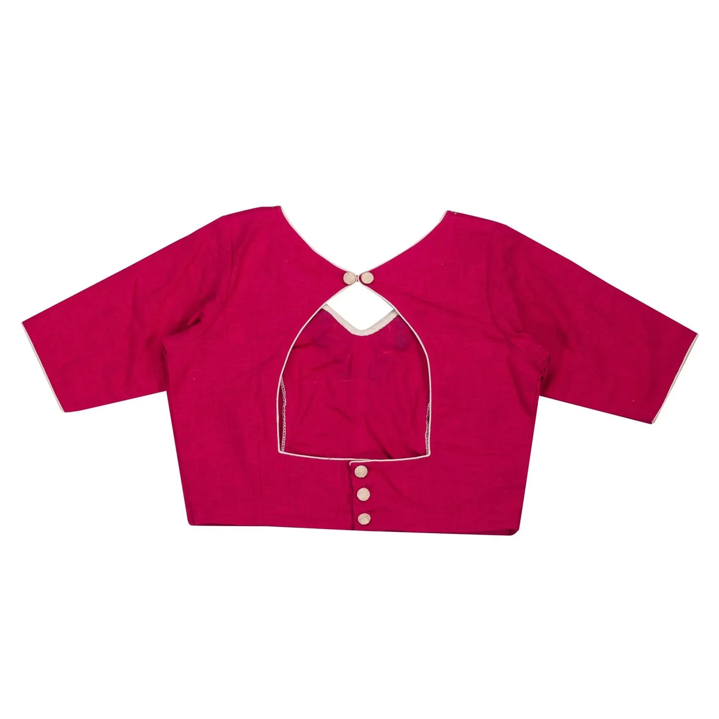 Fuchsia Pink Resham Blouse | Shop Now.