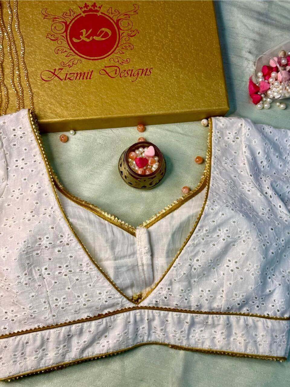 Rumaya Hand Embroidered Designer Blouse