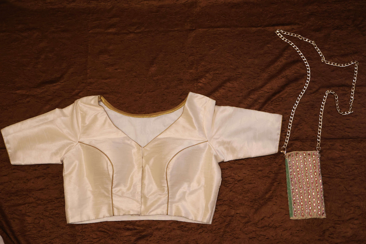 Embroidered Mobile Sling Bag | Mirror Work Phone Bag