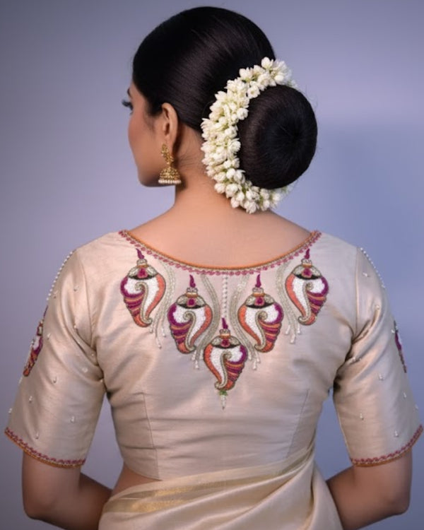 Sankhira Hand Embroidered Blouse