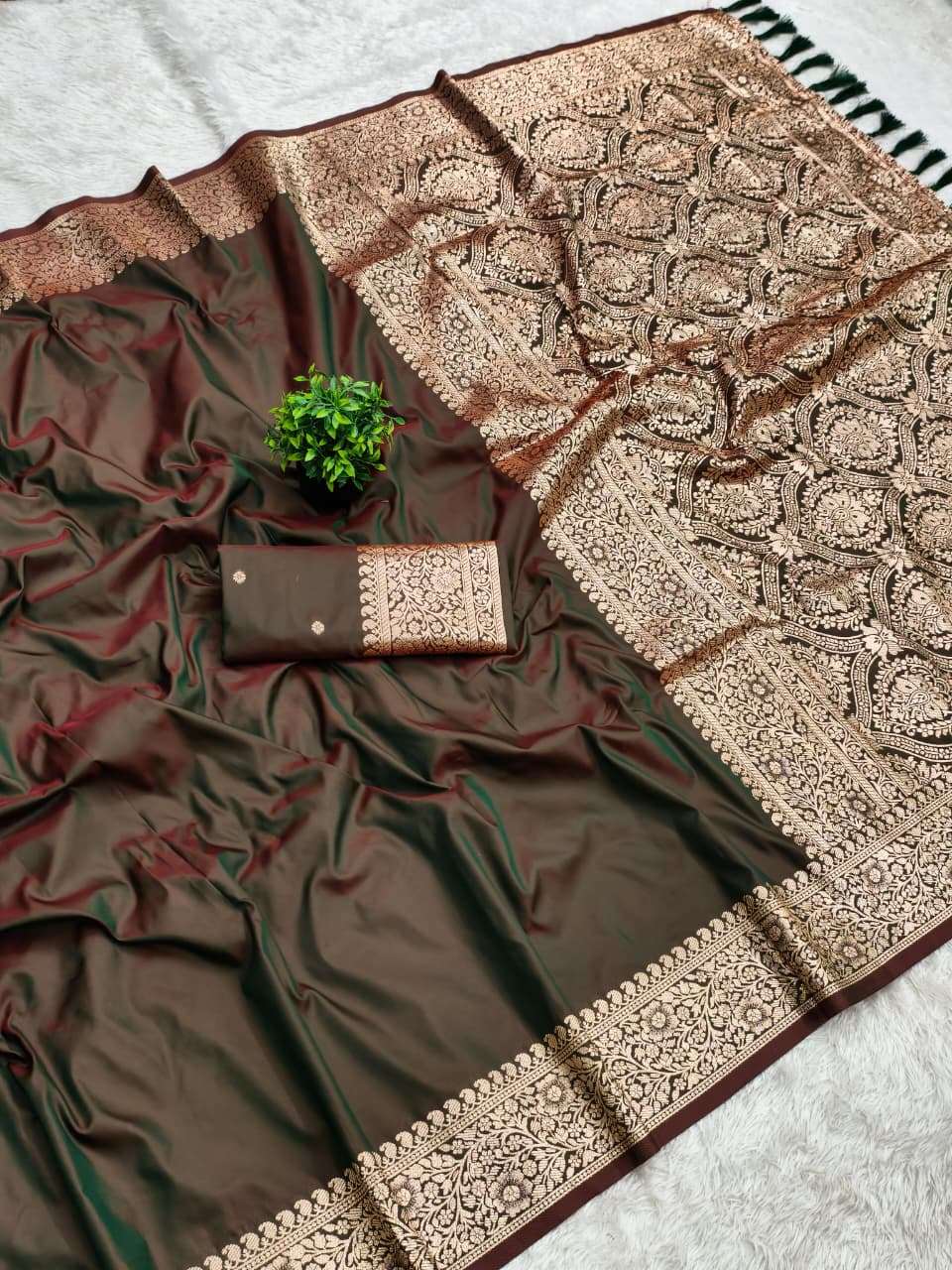 Banarasi Soft Silk Sarees by Kizmit Designs