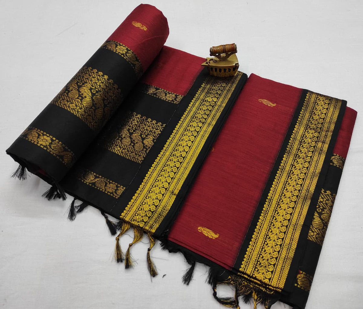 Latika – Gadwal Paithani Saree | Cotton Silk Elegance