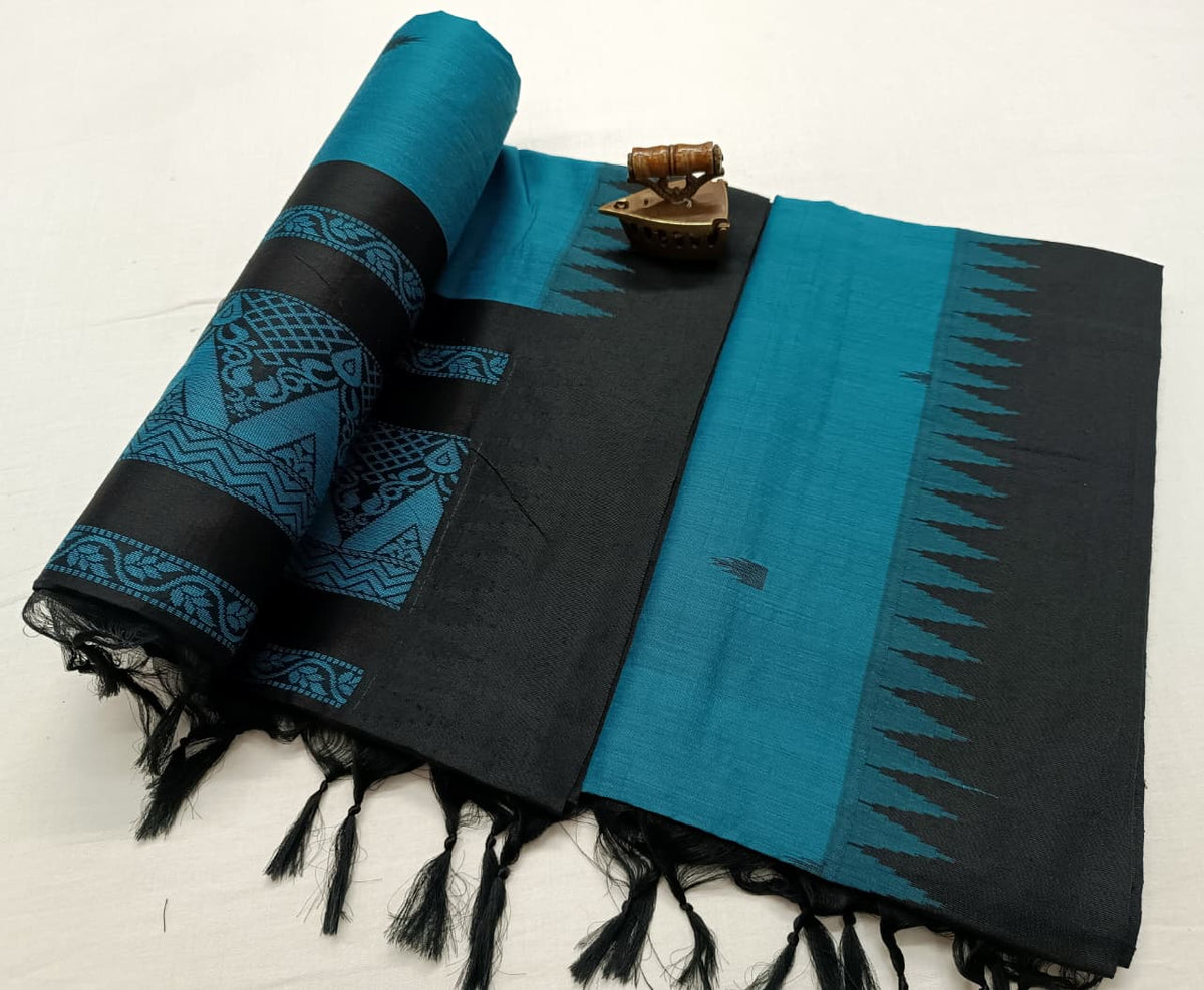 Latika – Gadwal Paithani Saree | Cotton Silk Elegance