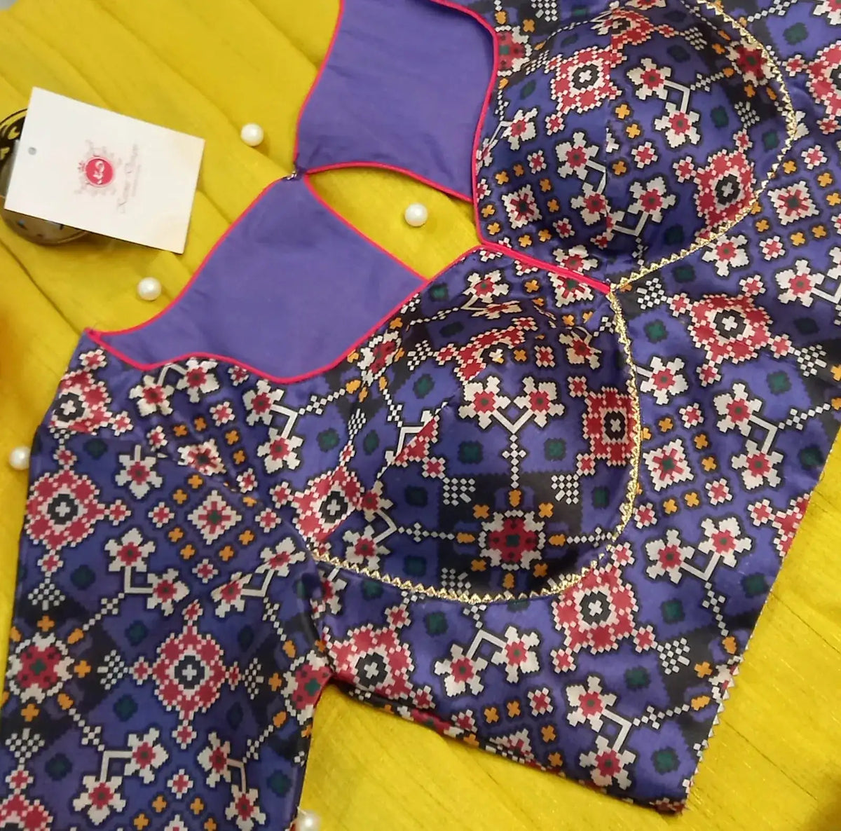 Jamuni Patola Designer Blouse