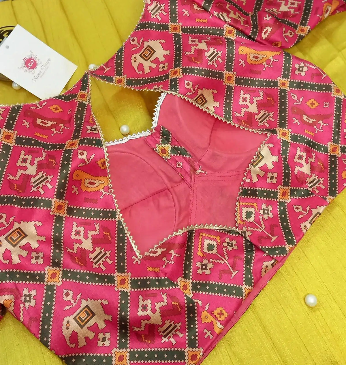 Rani Patola Designer Blouse