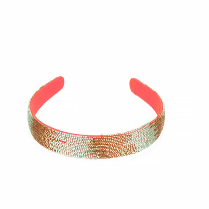 Silver n Gold Rays Headband by Kizmit.