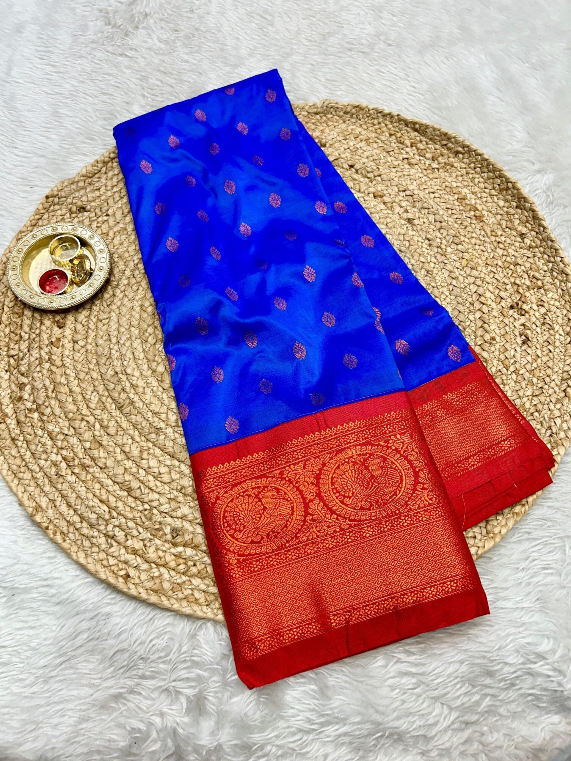 Gadwal Brocode Paithani Wedding Special - Kizmit Designs Store