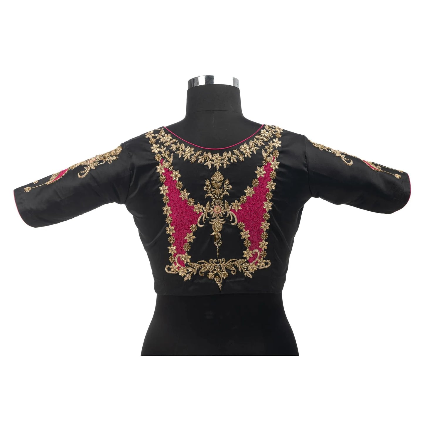 Black Shade Chand Bali Blouse.