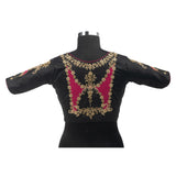 Black Shade Chand Bali Blouse.