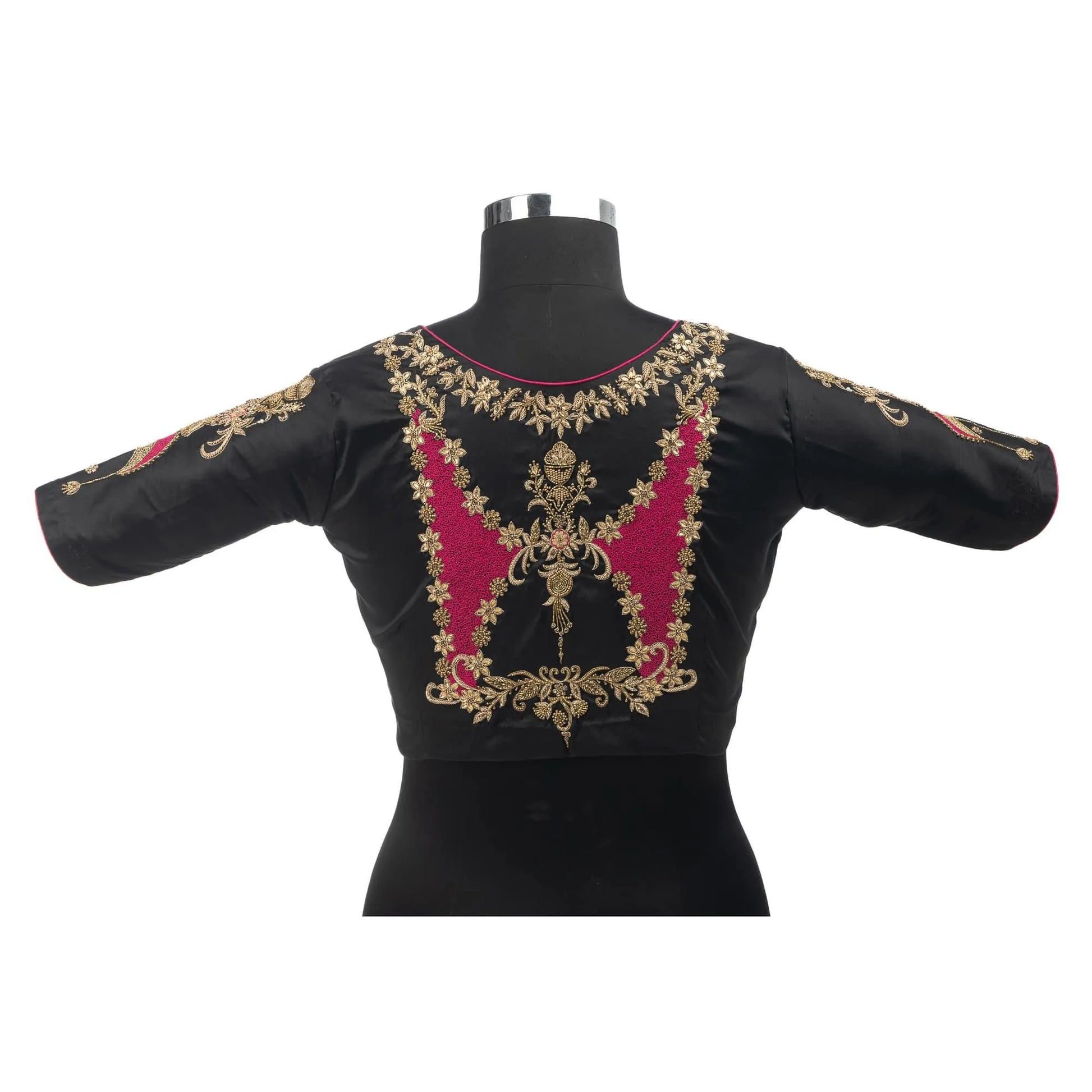 Black Shade Chand Bali Blouse.