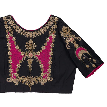 Black Shade Chand Bali Blouse.