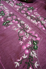 Mousseau Royale Hand Embroidered Unstitched Suit