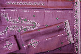 Mousseau Royale Hand Embroidered Unstitched Suit