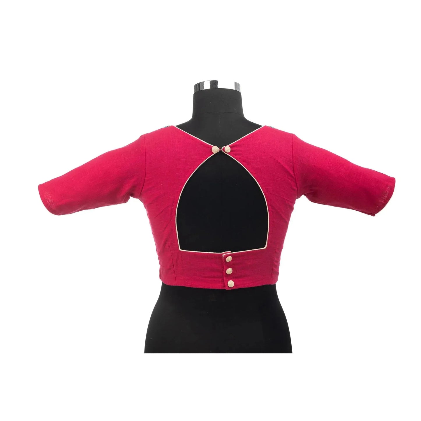 Fuchsia Pink Resham Blouse | Shop Now.