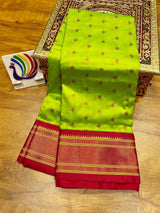 Raksha Kadiyal Paithani Saree | Kizmit Designs.