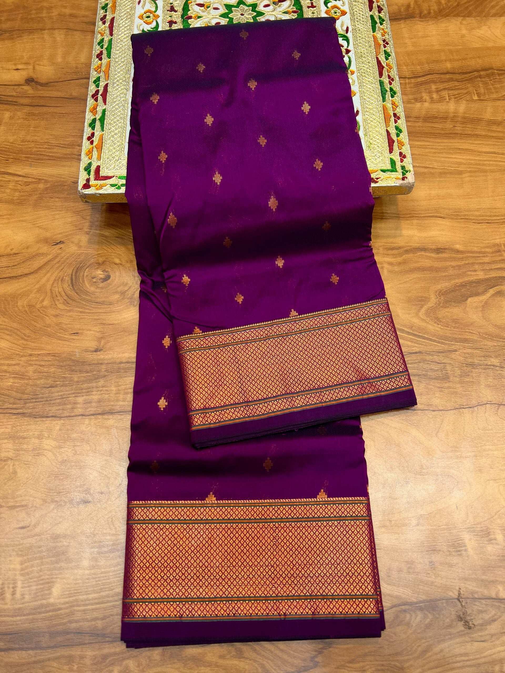 Crystal Kalanjali Paithani Saree.
