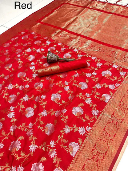 Semi Silk Designer Saree by kizmit.
