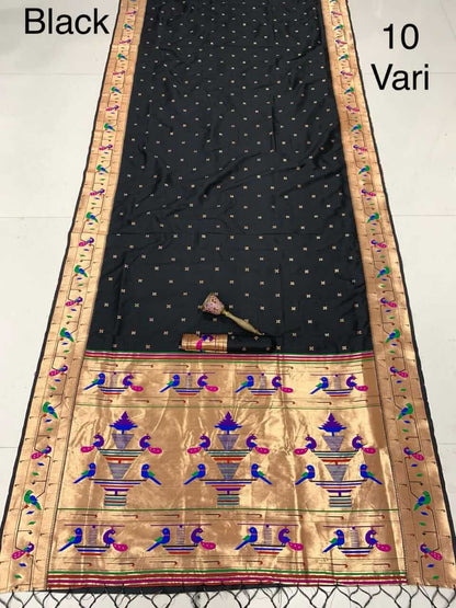 Nauwari Paithani Designer Saree.