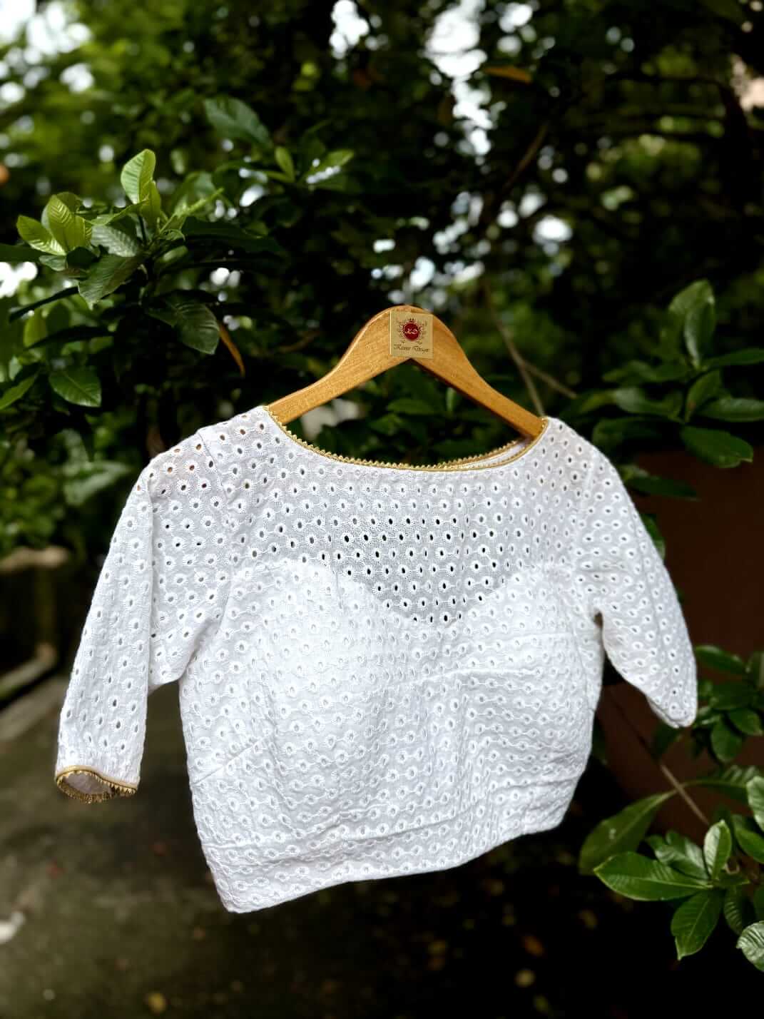 Roovya Hand Embroidered Designer Blouse.