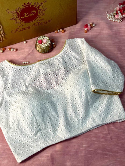 Roovya Hand Embroidered Designer Blouse.