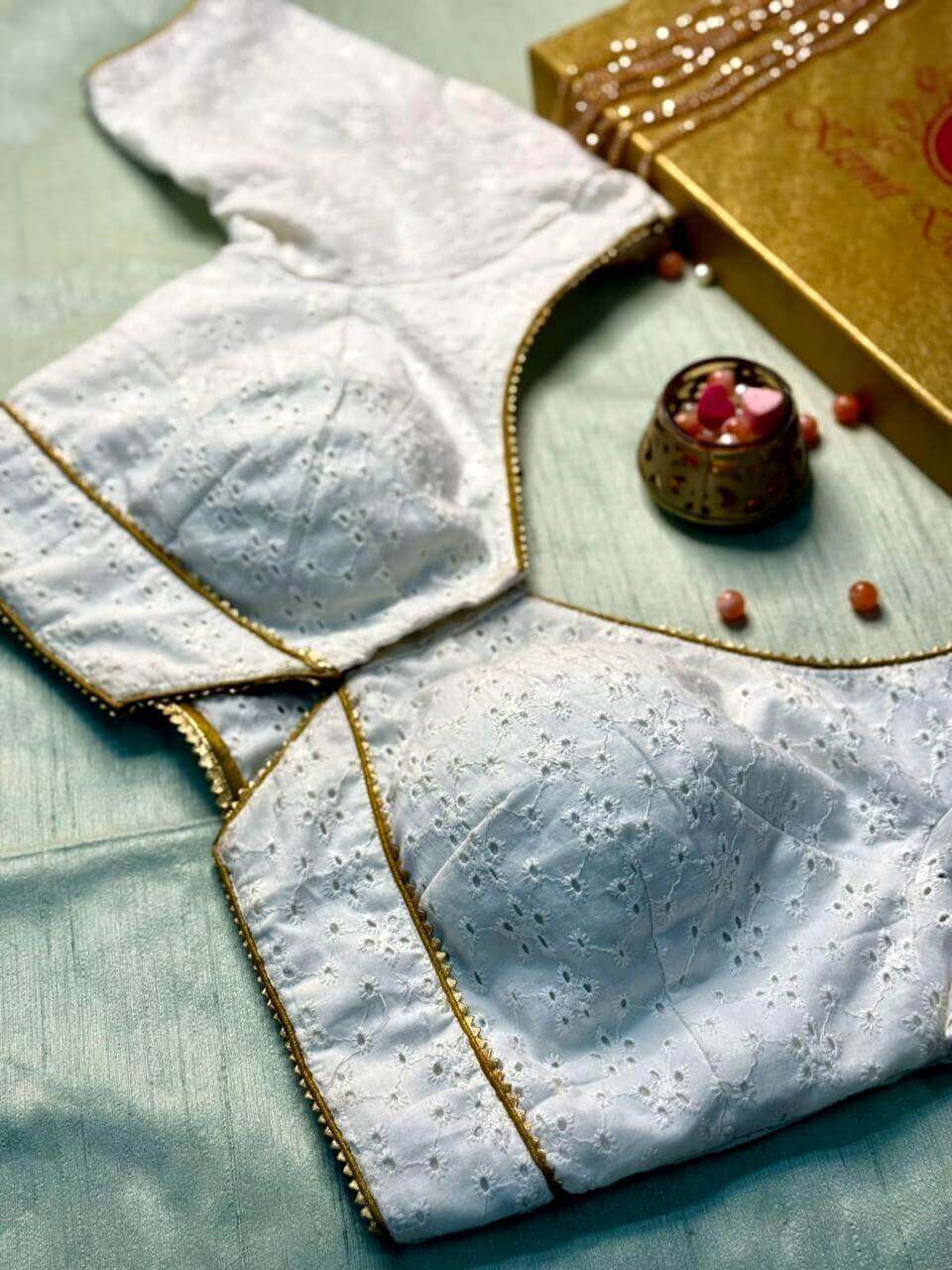 Rumaya Hand Embroidered Designer Blouse