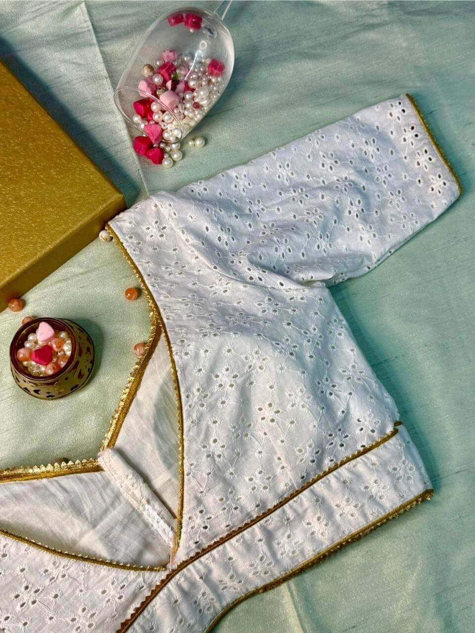 Rumaya Hand Embroidered Designer Blouse