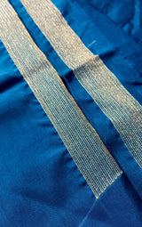 Midnight Mayur Blue Unstitched Cord-Suit