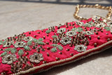 Gulaabi Khwaab Set | Red Embroidered Blouse and Sling Bag