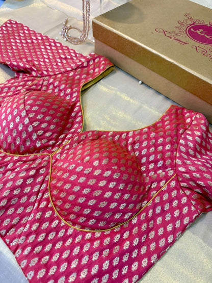 Rumaira Hand Embroidered Designer Blouse.