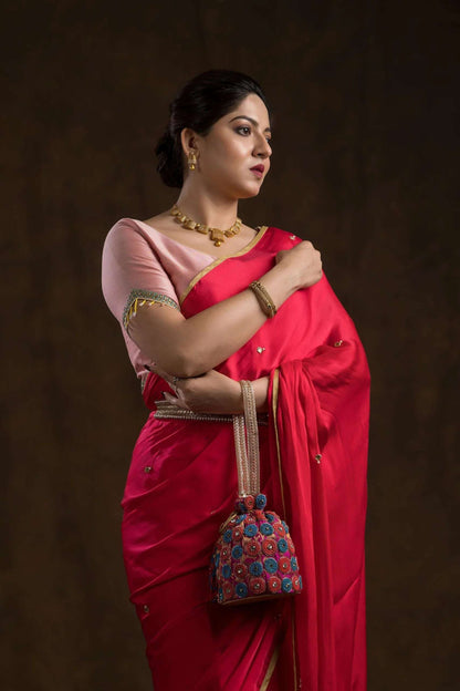 Pastel Peachish Pink Blouse | Shop Now.