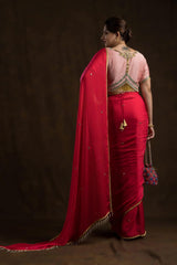 Pastel Peachish Pink Blouse | Shop Now.