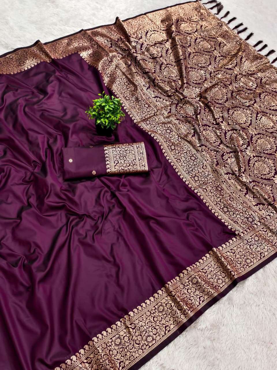 Banarasi Soft Silk Sarees by Kizmit Designs