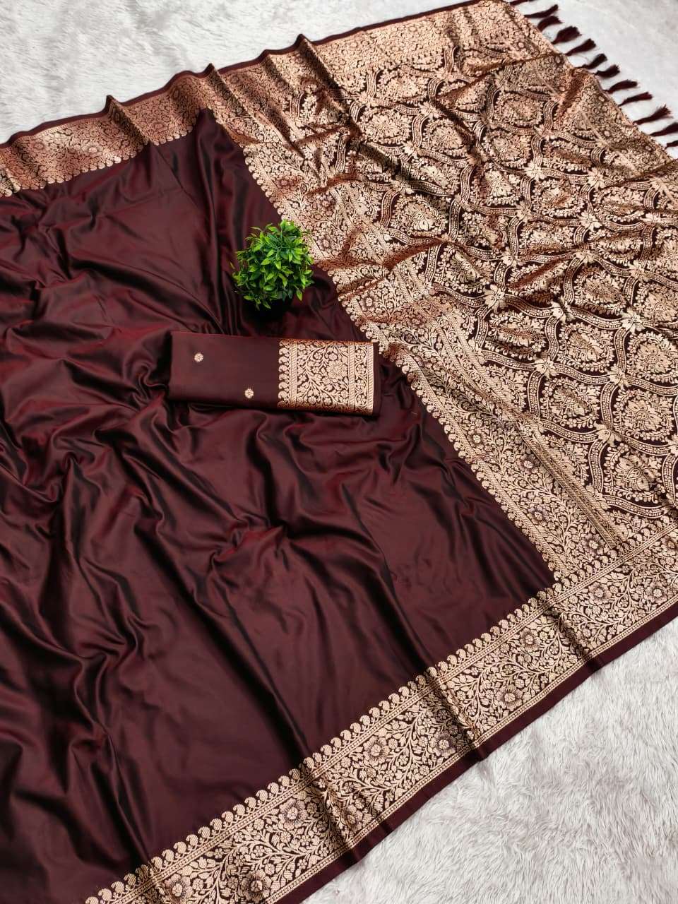 Banarasi Soft Silk Sarees by Kizmit Designs