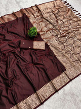 Banarasi Soft Silk Sarees by Kizmit Designs