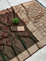 Banarasi Soft Silk Sarees by Kizmit Designs