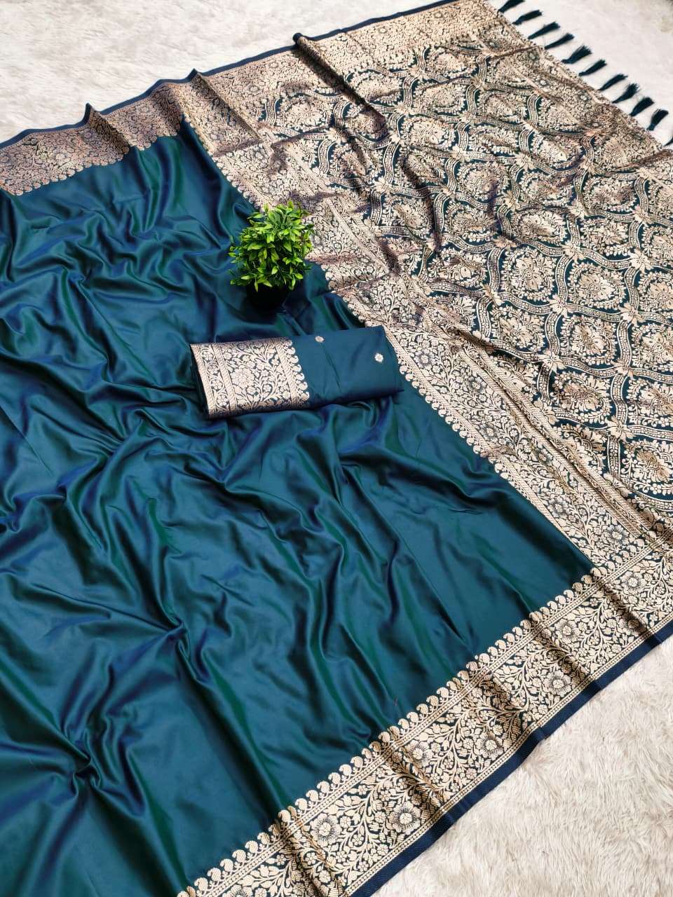 Banarasi Soft Silk Sarees by Kizmit Designs | Saree Collection