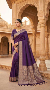 Banarasi Soft Silk Sarees by Kizmit Designs | Saree Collection