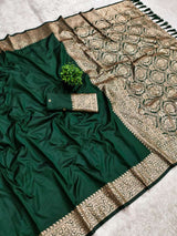 Banarasi Soft Silk Sarees by Kizmit Designs | Saree Collection