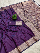 Banarasi Soft Silk Sarees by Kizmit Designs | Saree Collection