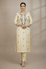 Urban Yellow Unstitched Suit