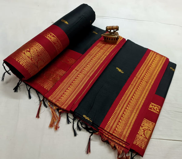 Latika Gadwal Paithani Saree | Cotton Silk Elegance