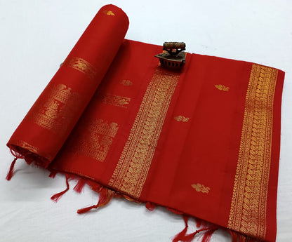 Latika – Gadwal Paithani Saree | Cotton Silk Elegance
