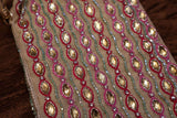 Embroidered Mobile Sling Bag | Mirror Work Phone Bag