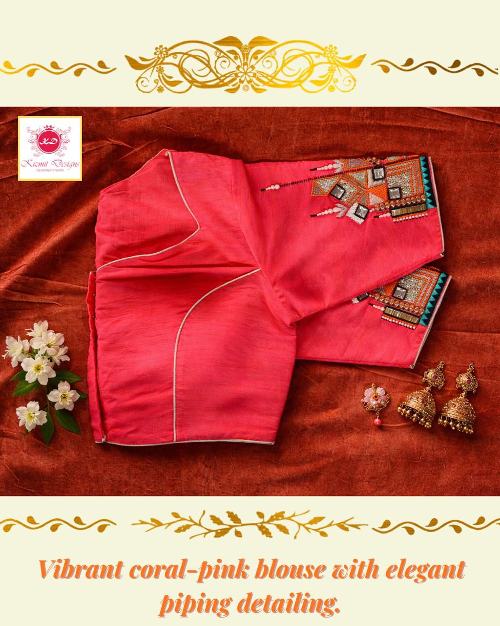 Sunehra Noor Combo – Blouse and Sling Bag