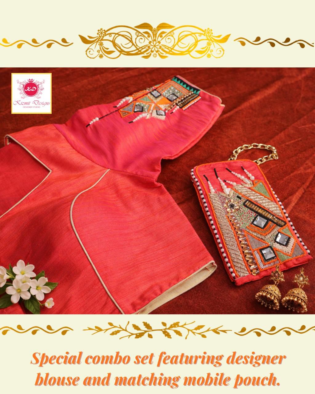 Sunehra Noor Hand Embroidered Designer Blouse