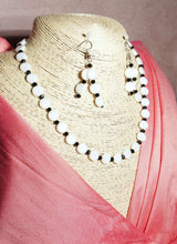 Handcrafted White Beads Necklace