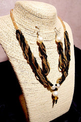 Noir Luxe Twist Handcrafted Jewellery
