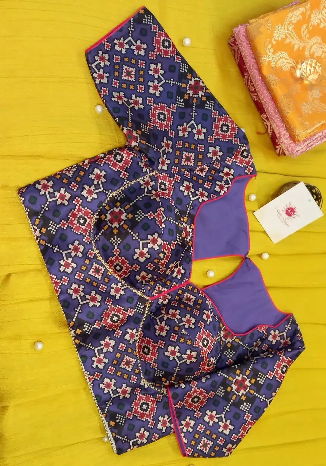 Jamuni Patola Designer Blouse