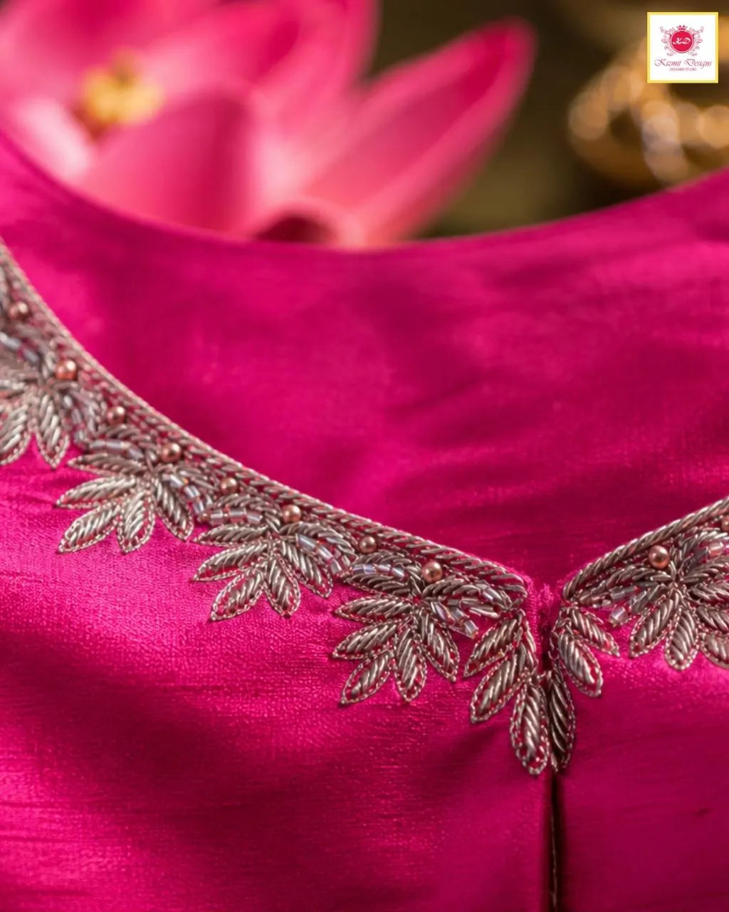 Noor-e-Dabka Blouse - Pistachio Green
